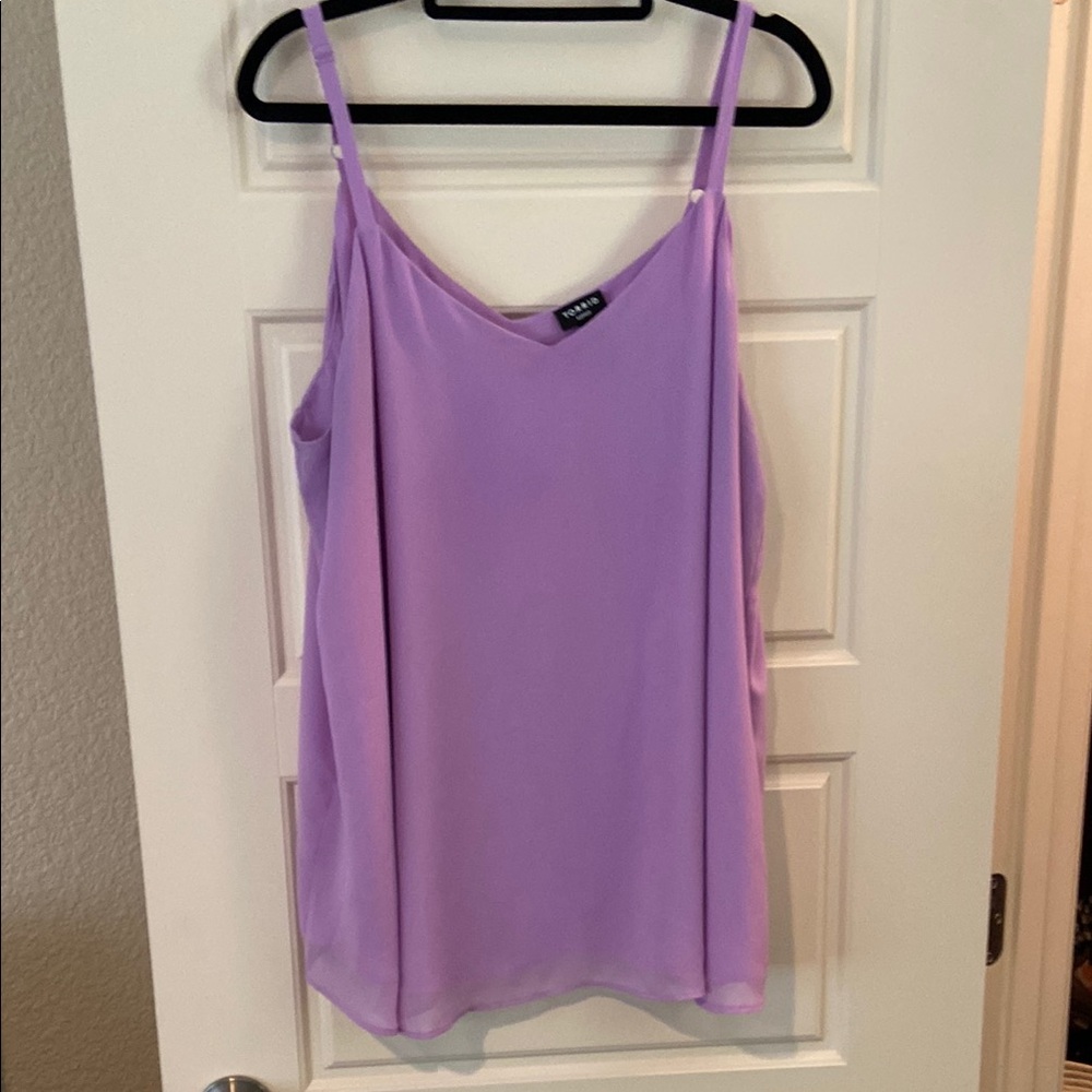 Purple Tank Blouse